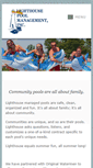 Mobile Screenshot of lighthouse-pools.com